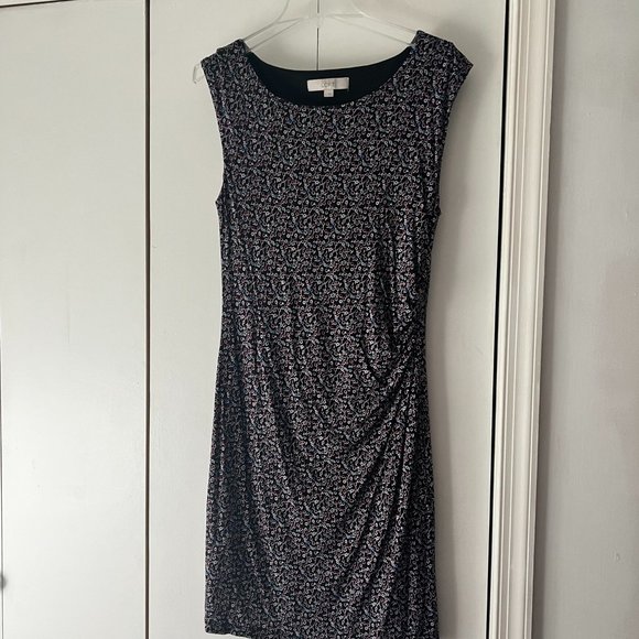 Loft Faux Wrap, Sleeveless Dress - Lined - Size Large - Picture 1 of 7